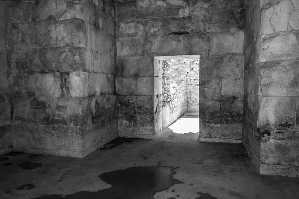 Old abandoned dungeons or catacombs.