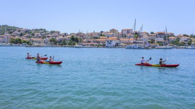 Boğaz kürek amatör.