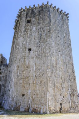 Kale taş antik kulesi. Trogir, Hırvatistan.