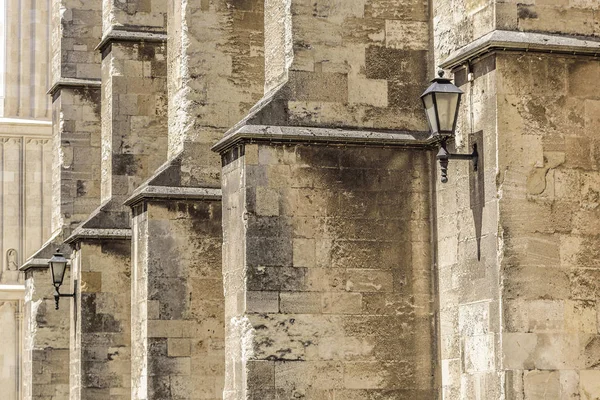 Katedra w Zagrzebiu. Ściany boczne. — Zdjęcie stockowe