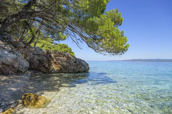Blue Lagoon. Coast of the Adriatic Sea. — Stock Photo, Image
