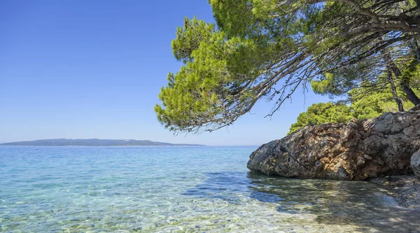 Blue Lagoon. Coast of the Adriatic Sea. — Stock Photo, Image