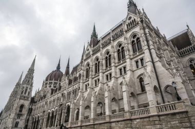 Macaristan Budapeşte 'deki Macar Parlamentosu.