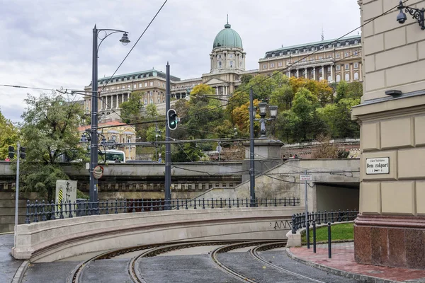 Clark Ádám tér-Budapest, Magyarország. — Stock Fotó