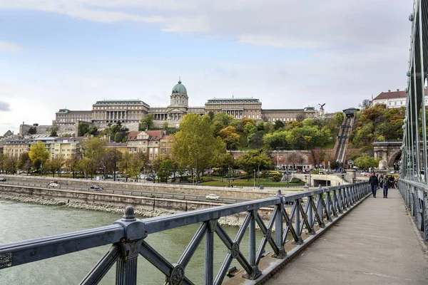 Vue du palais royal historique de Budapest, Hongrie . — Photo