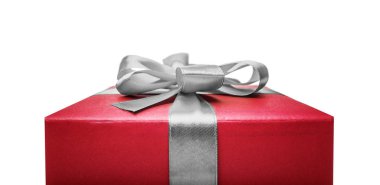 izole hediye kutusu.