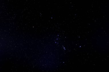 yıldızlı gece gökyüzü.