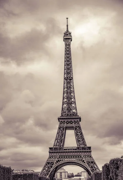 La Torre Eiffel. Foto vintage . — Foto de Stock