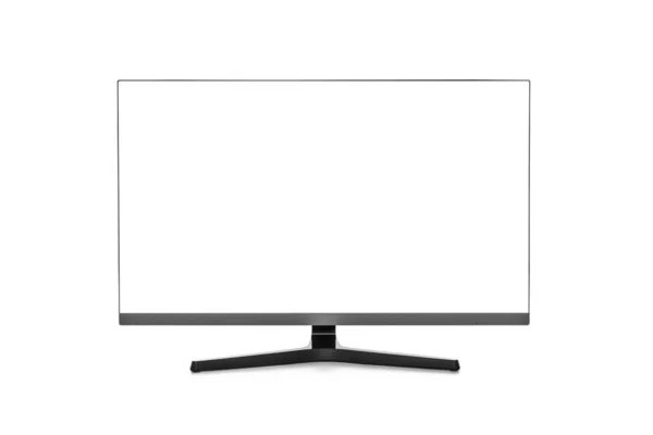 Computer monitor or LCD TV isolated on a white. — ストック写真