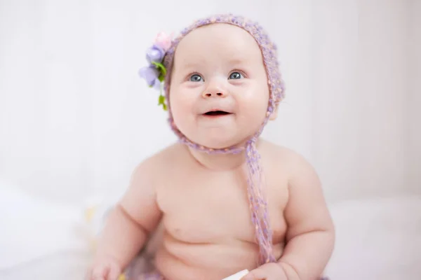 Joyful baby girl — Stock Photo, Image