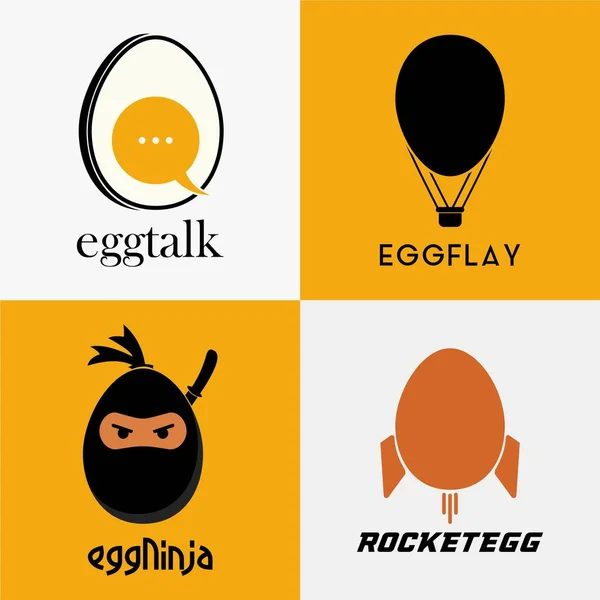 Kahvaltı Vektörü Resmi için Kızarmış Yumurta Logosu