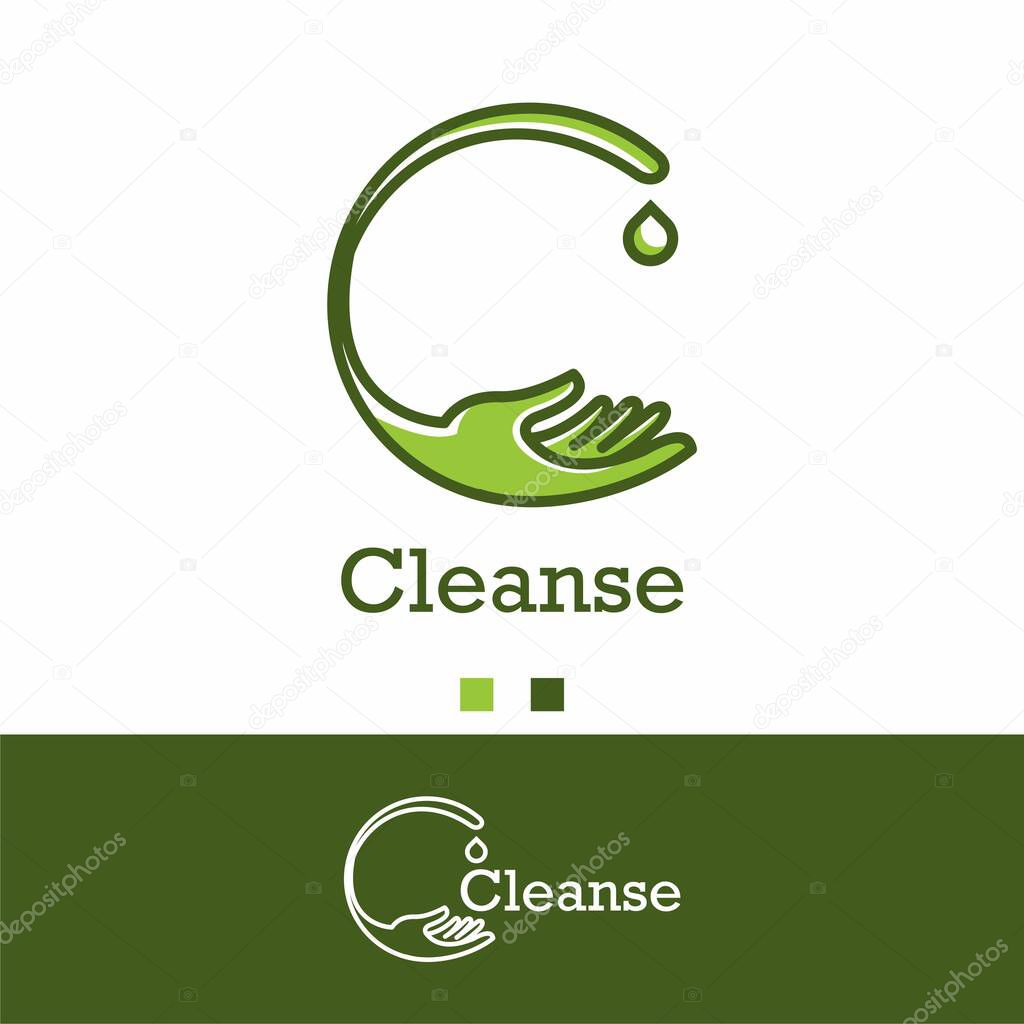 Cleaning services emblems and logos.eps
