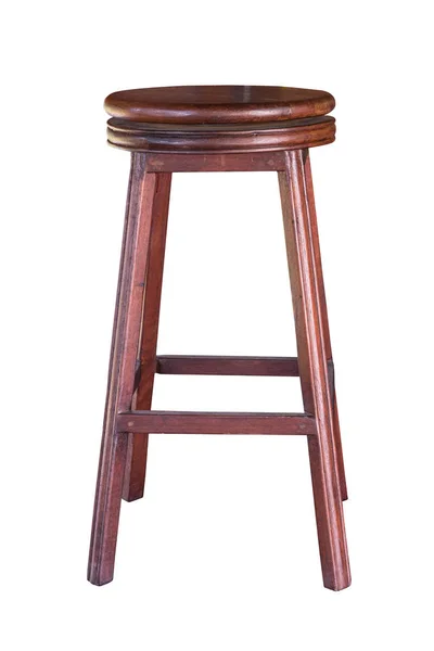 Cadeira de madeira da barra . — Fotografia de Stock