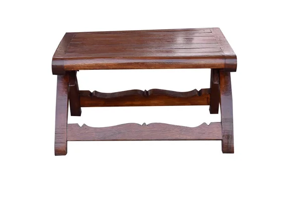 Χαμηλό τραπέζι ξύλινο. — Φωτογραφία Αρχείου