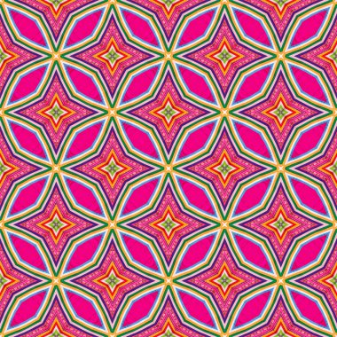 Soyut çiçek Dürbünü veya sonsuz desen.