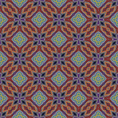 Soyut çiçek Dürbünü veya sonsuz desen.