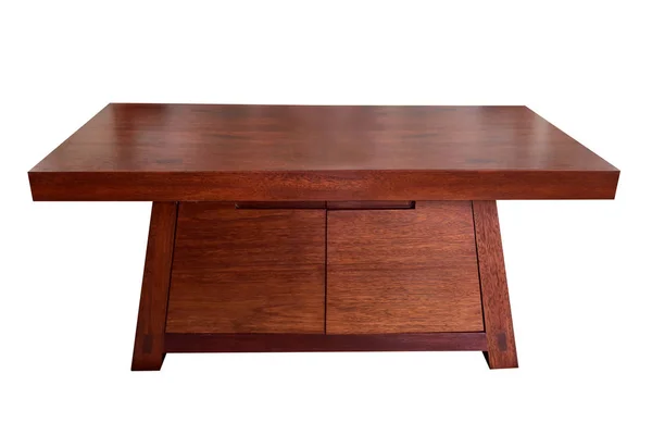 Alacsony fa asztal. — Stock Fotó