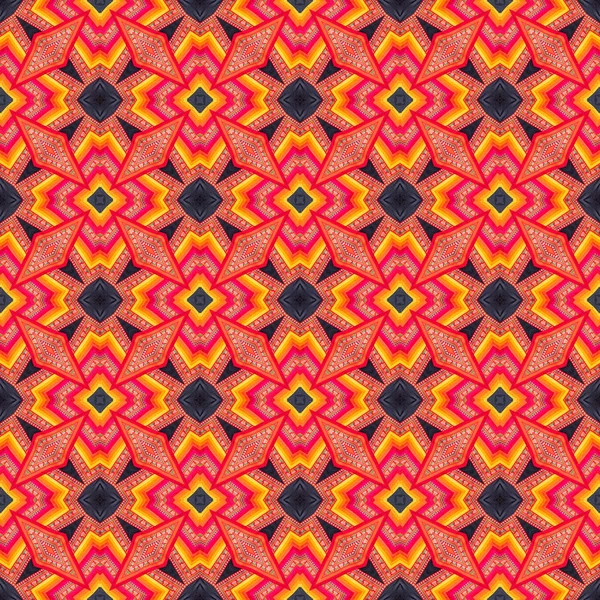 Abstraktes Kaleidoskop oder endloses Muster. — Stockfoto