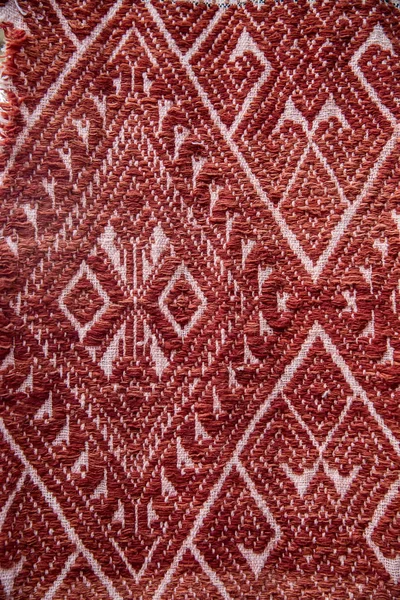 Retro bavlněná textilie textura. — Stock fotografie