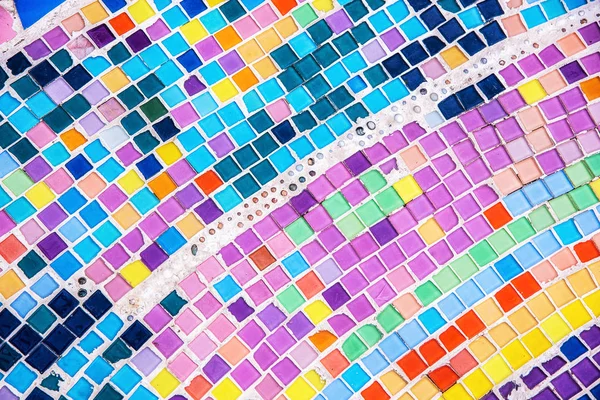 Renkli mozaik arka plan. — Stok fotoğraf