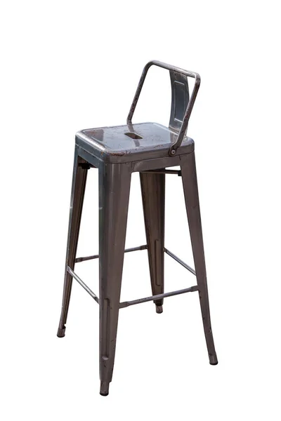 Stalen bar stoel. — Stockfoto