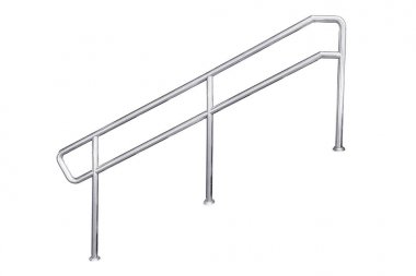 Paslanmaz çelik merdiven korkuluk.