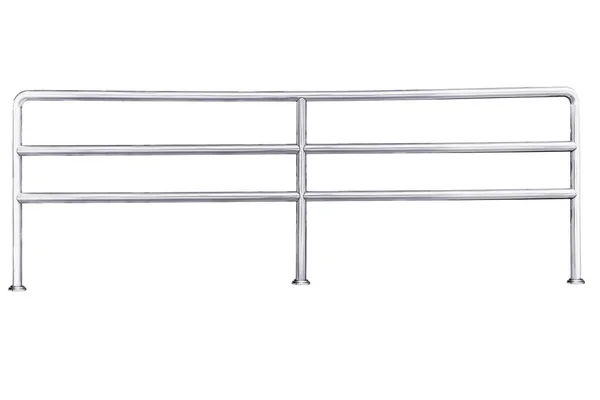 İzole paslanmaz çelik korkuluk.