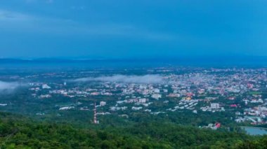 Chiang mai cityscape peyzaj.