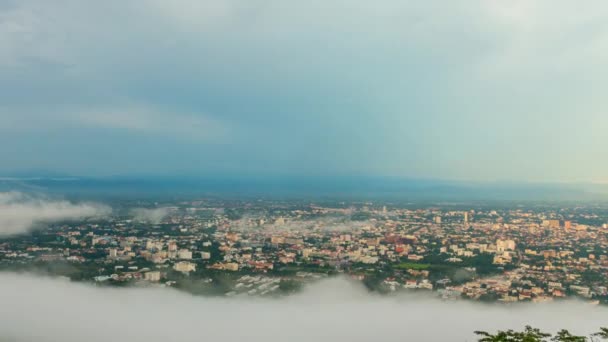 Chiang mai cityscape peyzaj. — Stok video