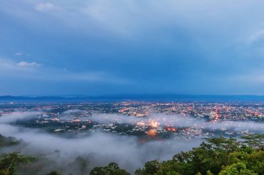Chiang mai cityscape peyzaj
