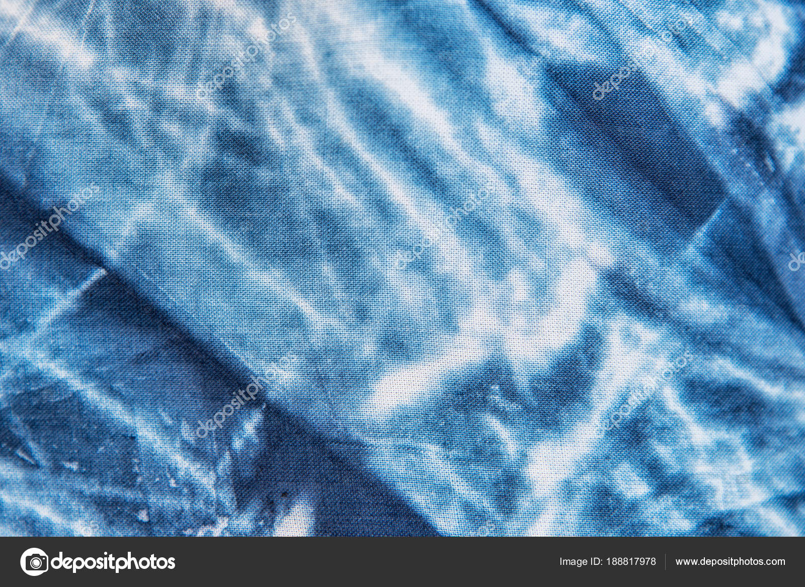 tie dye denim fabric