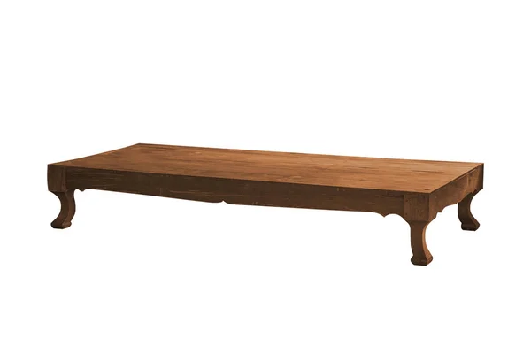 Mesa baja de madera . —  Fotos de Stock