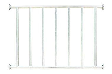 İzole paslanmaz çelik korkuluk.