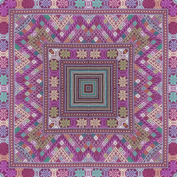 Buntes abstraktes Kaleidoskop oder endlose Muster — Stockfoto
