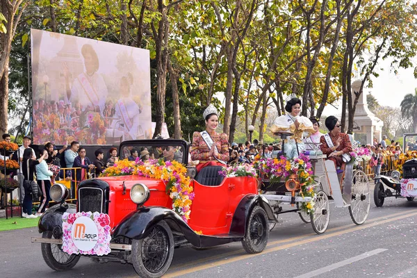 Chiang Mai Blomsterfestival. — Stockfoto