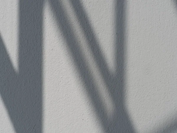 Grey shadow on a white wall