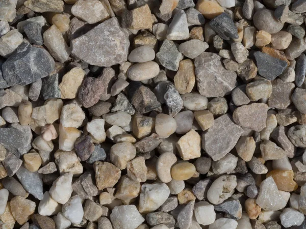 Bottom Small Pebbles — Stock Photo, Image