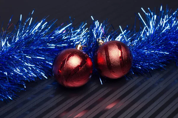 圣诞装饰球 — 图库照片