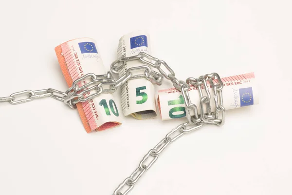 Papierowe pieniądze, banknoty euro — Zdjęcie stockowe