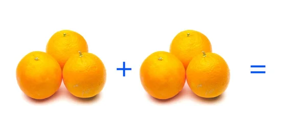 Додати апельсини — стокове фото