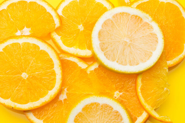 Oranges and lemons, citrus fruits