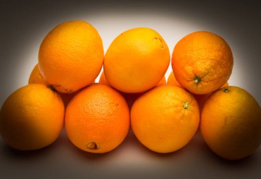 Vitamin açısından zengin portakal portakalı meyvesi