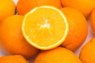 Vitamin açısından zengin portakal portakalı meyvesi