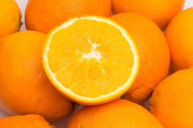 Vitamin açısından zengin portakal portakalı meyvesi