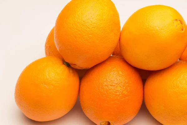 Laranja fruta laranja rica em vitaminas — Fotografia de Stock