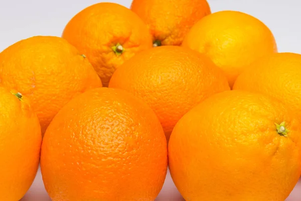 Laranja fruta laranja rica em vitaminas — Fotografia de Stock