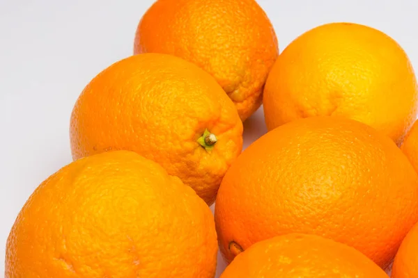 Laranja fruta laranja rica em vitaminas — Fotografia de Stock