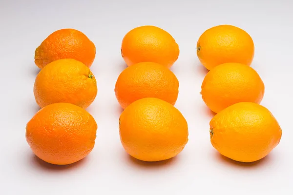 Laranja fruta laranja rica em vitaminas — Fotografia de Stock