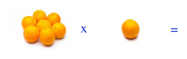 Multiplicaciones, problemas de cálculo matemático —  Fotos de Stock