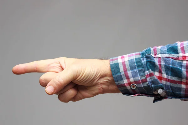 Palma de la mano, dedos de la mano, puño — Foto de Stock